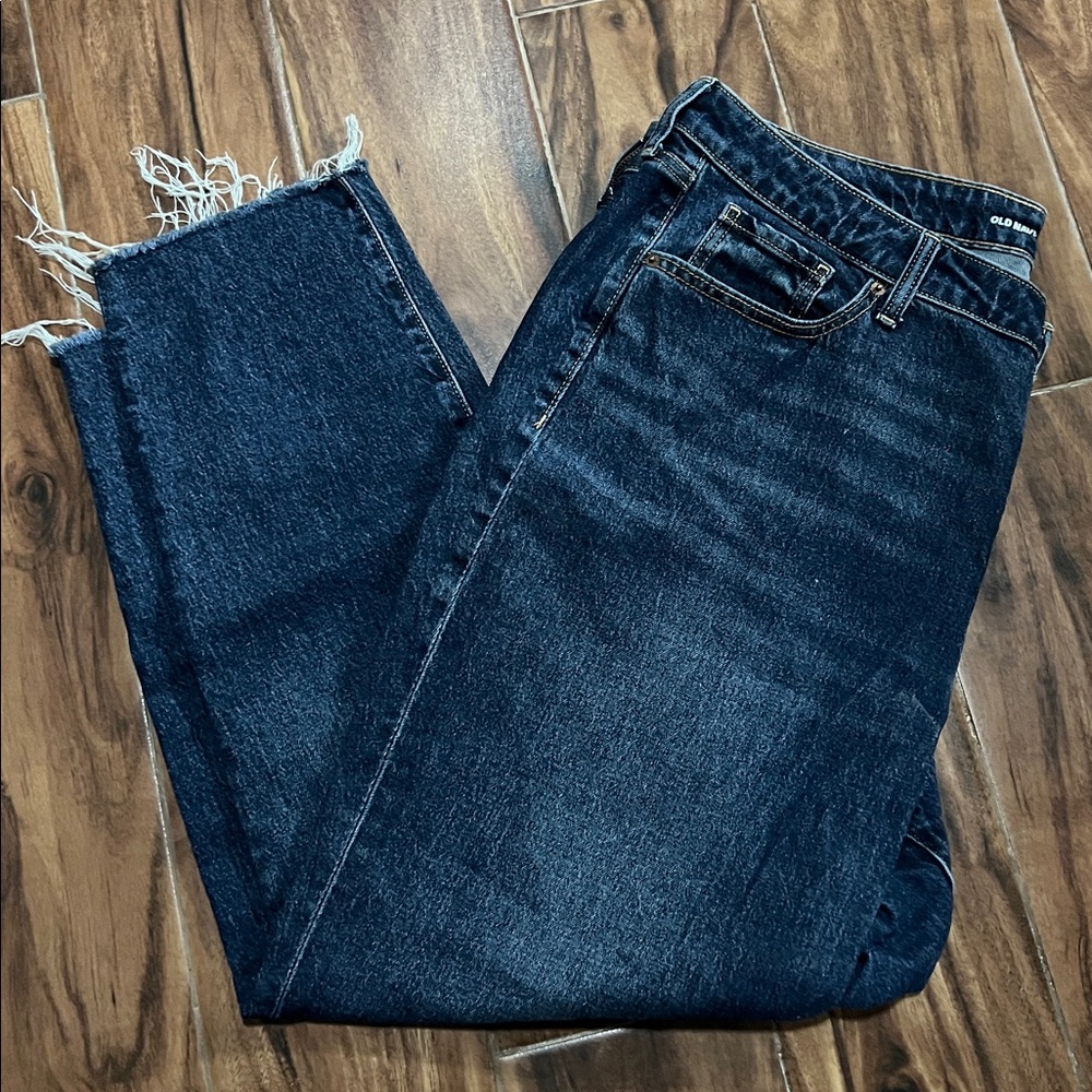 Old Navy OG Straight High Rise Ankle Jeans